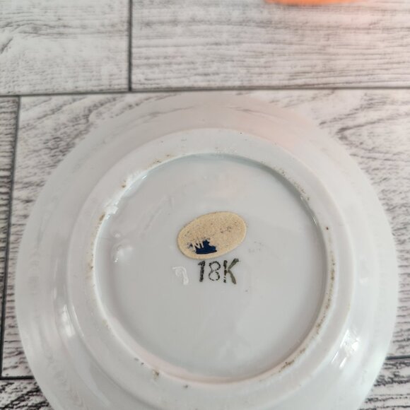 Vintage miniature ceramic pitcher and bowel set - Picture 3 of 8